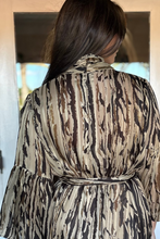 Golden Thread Tie Dress