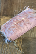 Blush Royale Ostrich Bag