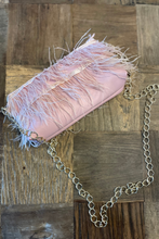 Blush Royale Ostrich Bag