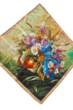 The Floral Canvas Scarf