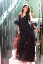 Diva Tulle Maxi Gauged gown