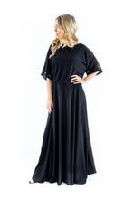 Black Sequin Circle Dress