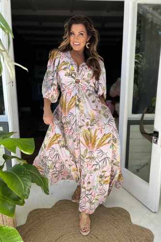 Juno Botanical Dress