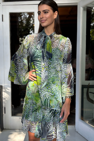 Jungle Lime Selma Dress