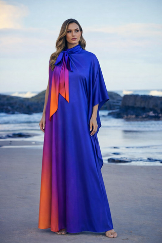 Cobalt Ombre Kaftan