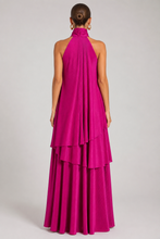 Plisse Goddess Gown