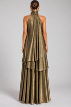 Plisse Goddess Gown