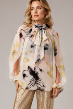 Celeste Chiffon Floral blouse