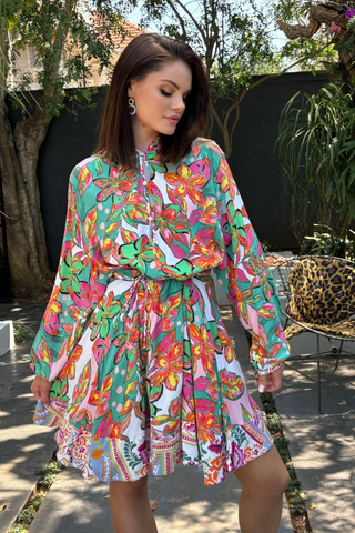 Tropicana Longsleeve Dress