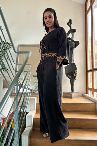 The Noir Safari Jumpsuit