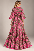The Pink Fern Gypsy Maxi Dress