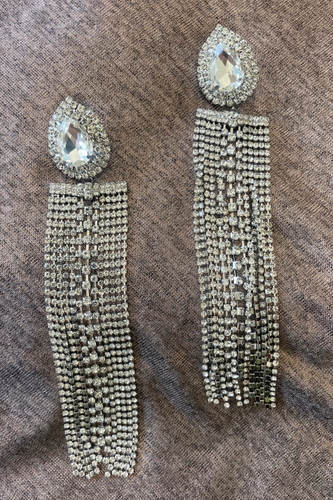 Pear shank chandelier Earrings