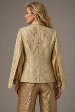 Brocade Cape Jacket