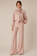 Celeste Voile Blouse