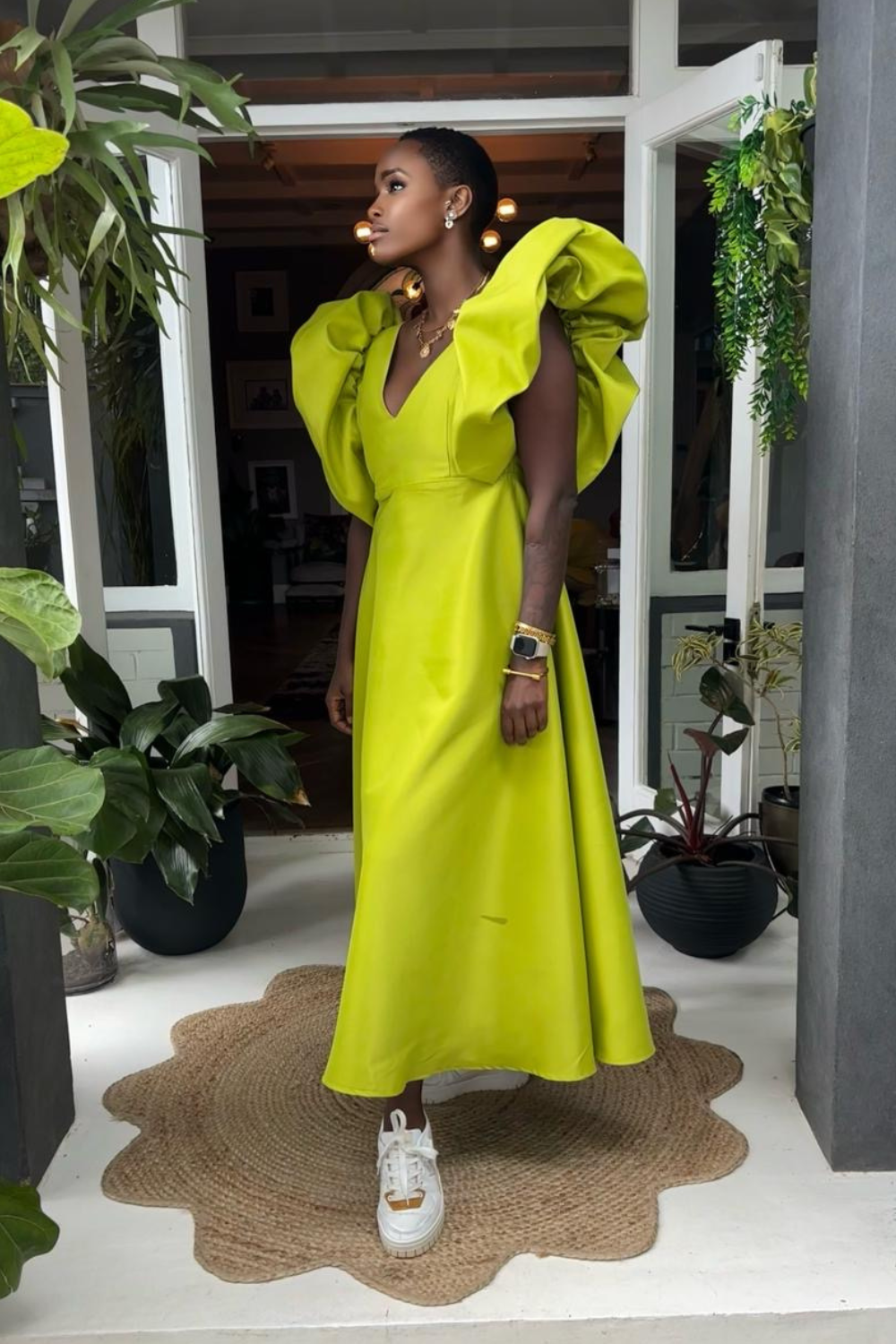 The Taffeta Midi Gown Kathrin Kidger Designs The Taffeta Midi Gown Kathrin Kidger Designs