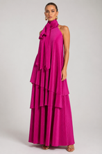 Plisse Goddess Gown