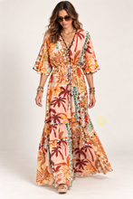 The Bohemian Palms Maxi dress