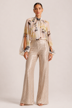 Celeste Chiffon Floral blouse