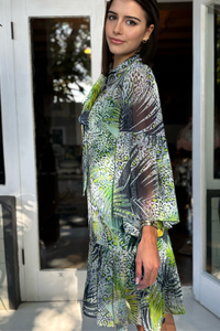 Jungle Lime Selma Dress