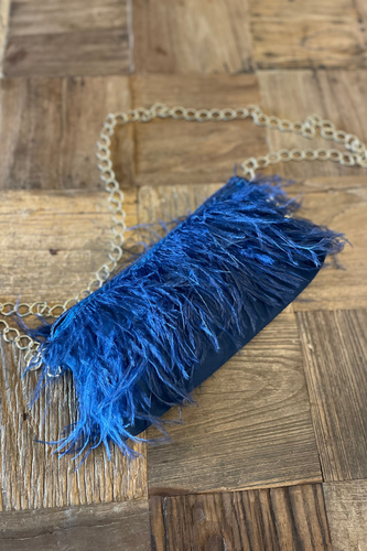 Royal Rendezvous Ostrich Bag
