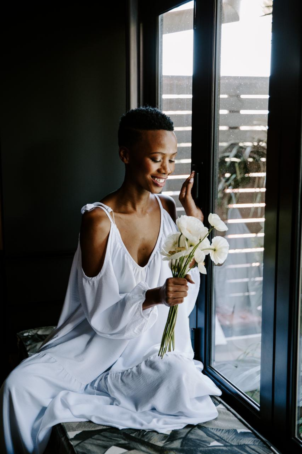 White Iris Gypsy Dress C Kathrin Kidger Designs