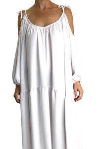 White Iris Gypsy Dress