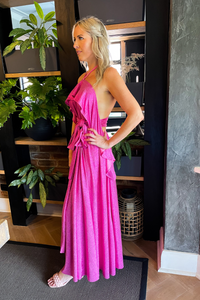 Pink Shimmer Gloss Gown