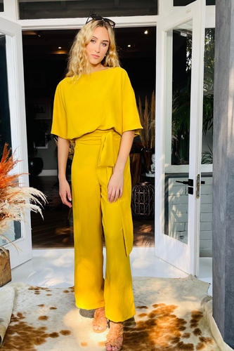 Ochre Jumpsuit