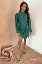 Ray Turtle Neck Tie Dress