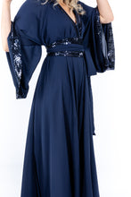 Navy Isabella Gown