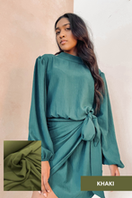 Ray Turtle Neck Tie Dress