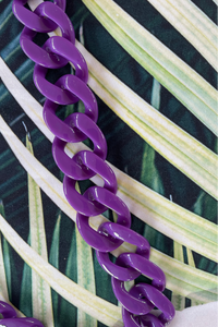 Purple Sunglass Chain